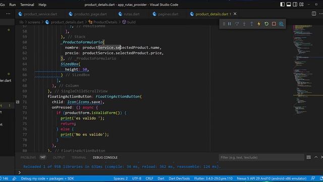 Desarrollo de app productos con Flutter registrar un producto en Firebase por API REST смотреть онлайн