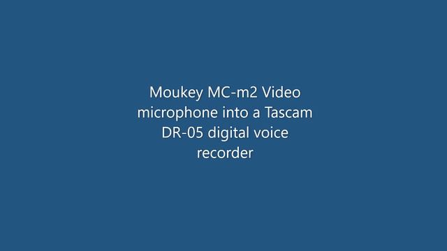 Moukey MC m2 Video Microphone - A Review смотреть онлайн