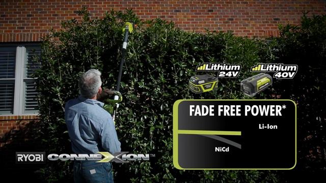 Ryobi Pole Hedge Trimmer смотреть онлайн