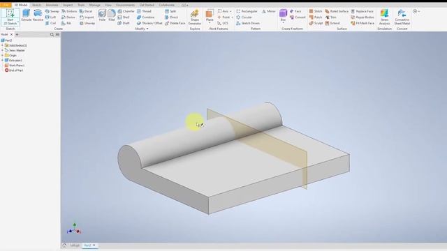 3D Modelling a Hinge on Autodesk Inventor 2021 смотреть онлайн
