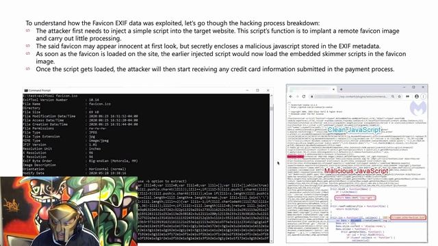 Magecart Credit Card malware explained – Credit Card Stealing Malware Found In Favicon EXIF Data смотреть онлайн