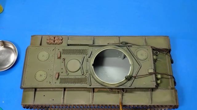 Исправляю Ошибки  модели танка КВ-1!