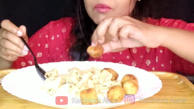 ASMR CLASSIC MAC & CHEESE (EATING SOUNDS) NO TALKING | COLLAB* KARKMURK ASMR x MICCOOL ASMR смотреть онлайн