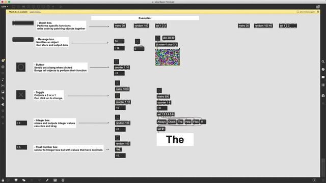 Max MSP -- The Absolute Basics (Tutorial video pt 1) смотреть онлайн