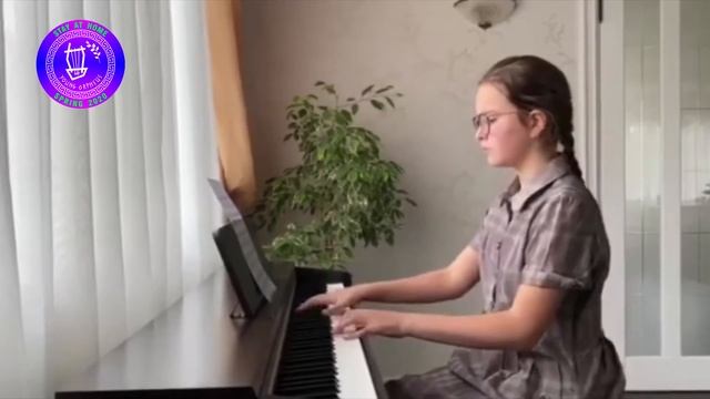 Mikhail Glinka Mazurka in C-minor. Varvara Fomicheva 13 y.o. смотреть онлайн