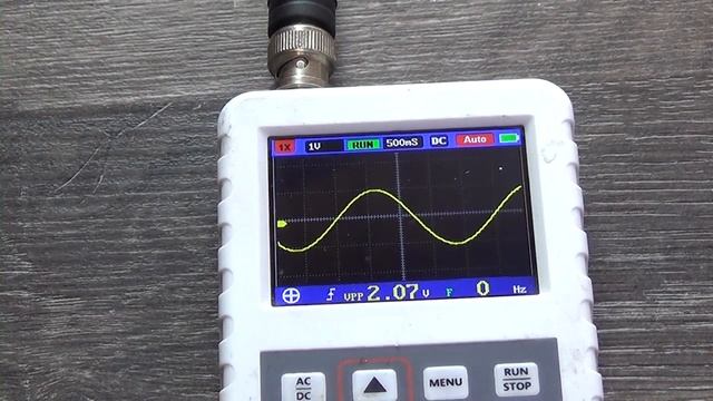 DSO Fnirsi Pro сигнал на 500мс и 1,2с смотреть онлайн