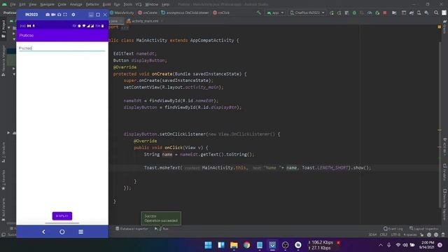 Android App Development Bangla EditText смотреть онлайн