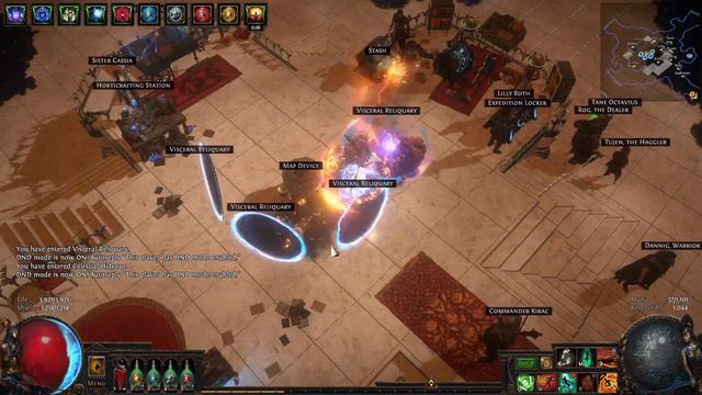 [PoE 3.21] Opening 10 VISCERAL RELIQUARY KEYS (Eater Of World Version)