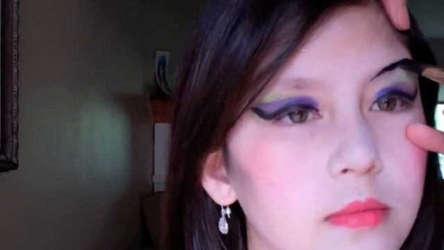 Maleficent Face Paint Design VIDEO Tutorial