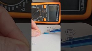 Цветовая маркировка резисторов