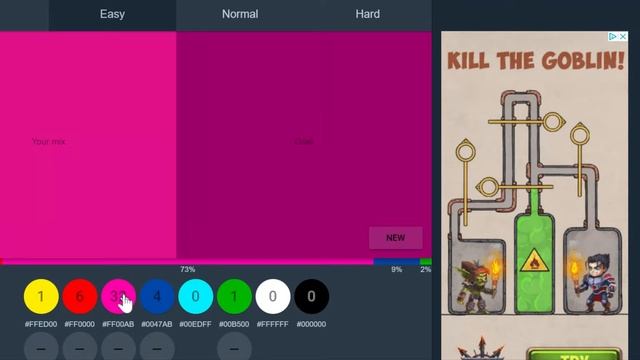 Color matching game on Trycolors! смотреть онлайн