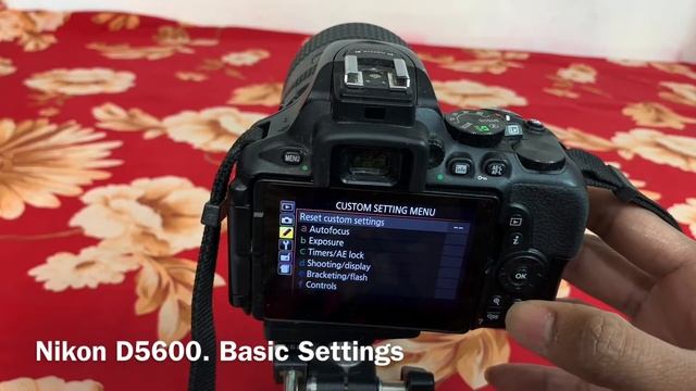 Nikon D5600 Basic Setting Bangla. বাংলা।How To Setup New DSLR Camera.