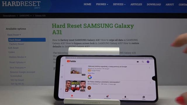 How to Allow Auto-Rotation in SAMSUNG Galaxy A31 – Activate Auto-Rotate Screen смотреть онлайн