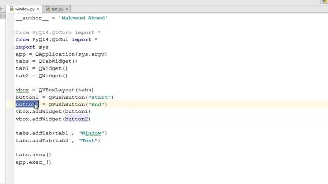 25 _ Tabs In PyQt (Arabic) смотреть онлайн