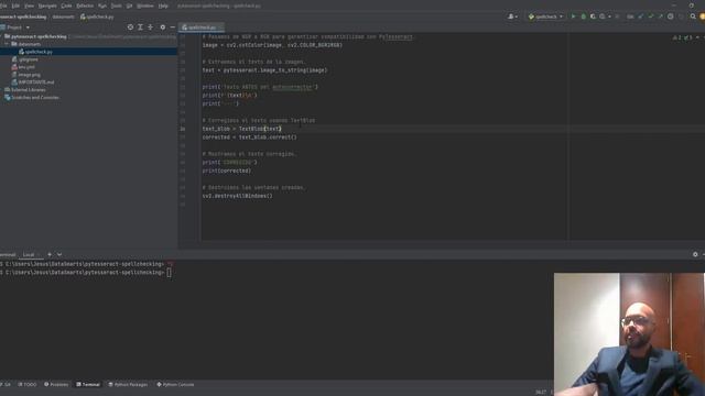 Cómo Autocorregir Texto con Tesseract y TextBlob смотреть онлайн