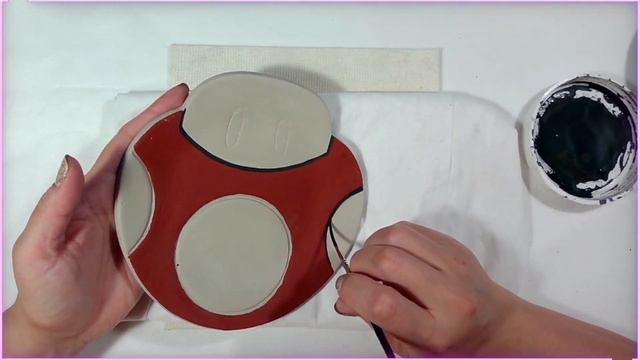 ASMR-No talking-Decoro un plato con forma de hongo/I decorate a plate in the shape of a mushroom смотреть онлайн