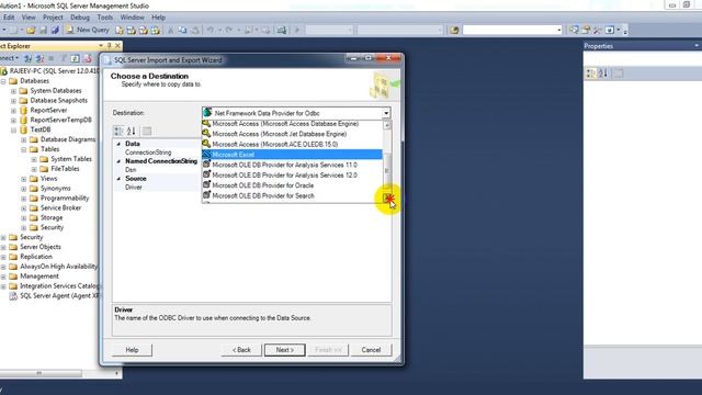 Export excel table to SQL смотреть онлайн