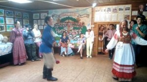 Вечерка на «Живой старине» в Пожарище.