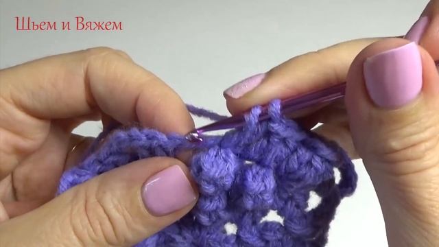 Вязаная подушка для декора. Вязание крючком. Cushion crochet. смотреть онлайн