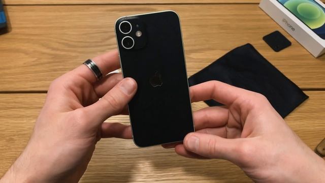 dbrand leather skin and screen protector unboxing and application (iphone 12 mini) смотреть онлайн