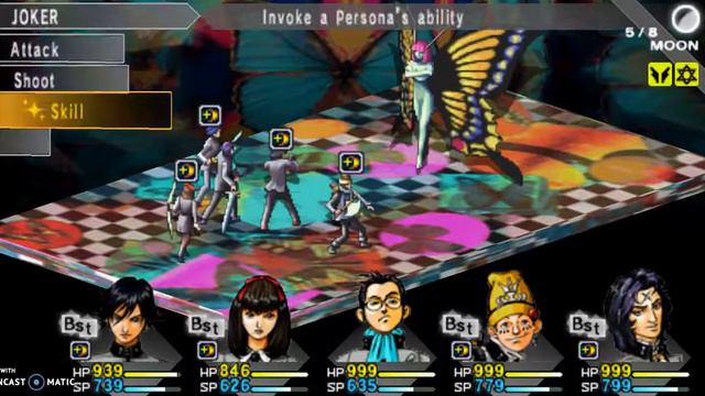 Shin Megami Tensei Persona [PSP] Boss: Pandora (Phase 2) смотреть онлайн