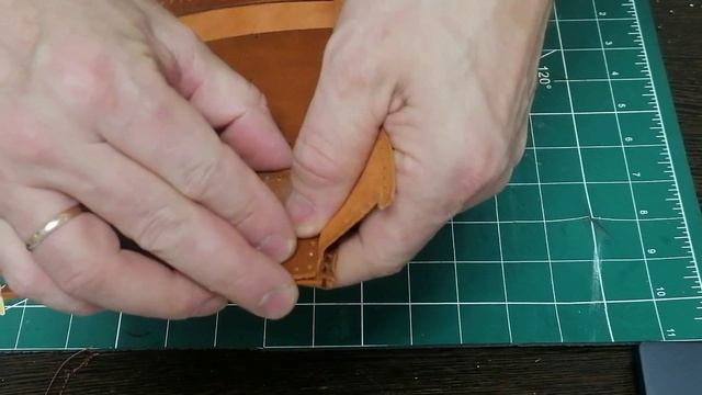 DIY small leather bag/Маленькая кожаная сумка-кошелек смотреть онлайн