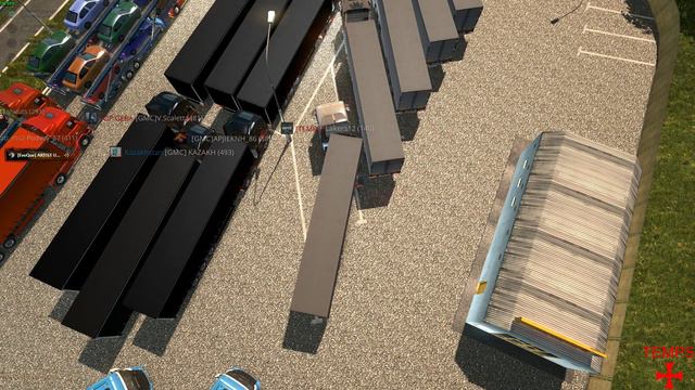 ETS 2 MP, открытый конвой ATL смотреть онлайн