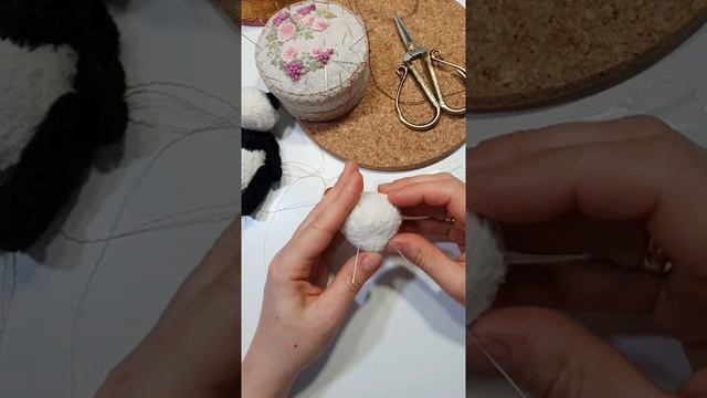 Мастер класс панда в стиле Тедди Часть 5 смотреть онлайн