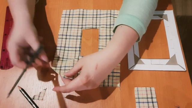 Видео урок для 5-6 классов - фоторамка из ткани смотреть онлайн