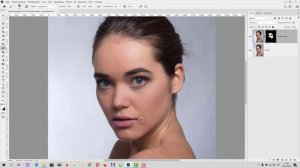 Быстрая ретушь с сохранением текстуры в Adobe Photoshop