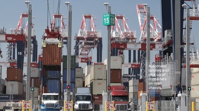 Long Beach Container Terminal – Safer, greener and more productive смотреть онлайн