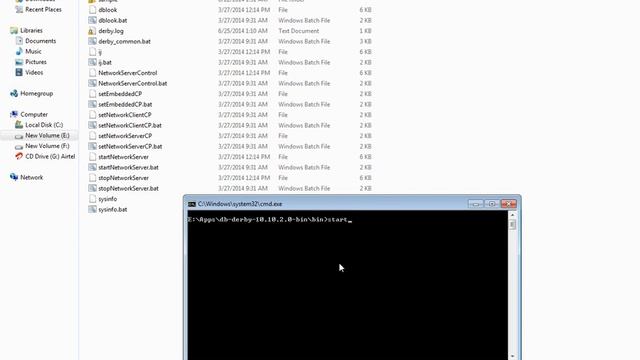 DEMO HOW TO START A DERBY DB SERVER смотреть онлайн