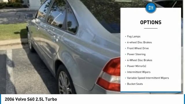 2006 Volvo S60 T522400 смотреть онлайн