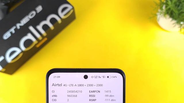 Realme GT Neo 3 4G+ Test in Airtel Sim Carrier Aggregation Support Test смотреть онлайн