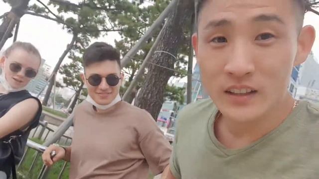 #Пляж#Хуандэ#ЮжнаяКорея Южная Корея, Пусан , пляж Хэундэ ,Кваннали .