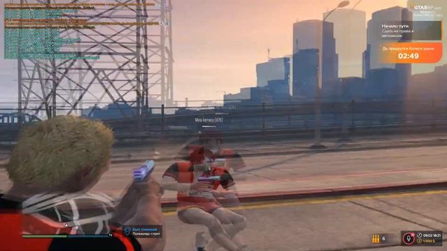 УГАРНЫЕ МОМЕНТЫ ИЗ ГТА 5 РП | GTA 5 RP #5 INSQAD:BLACKBERRY:VINEWOOD. смотреть онлайн
