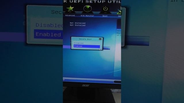 Как отключить Secure Boot на компьютере смотреть онлайн