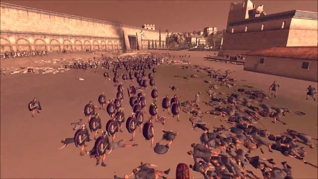 Rome 2 Total War Siege from sea in game смотреть онлайн