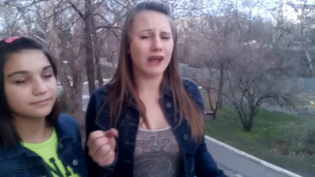 Cover Тримай в исполнении 2 начинающих петь смотреть онлайн