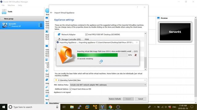 Install Kali - Oracle- 5 Mins смотреть онлайн