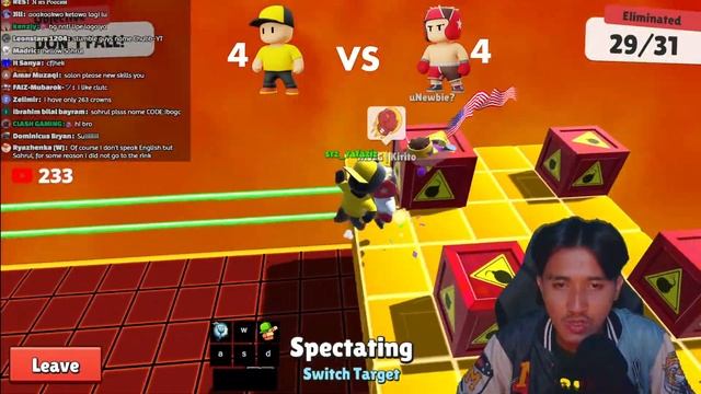 WAR SKINS STUMBLE GANG VS BOXING GANG! - Stumble Guys #GO400K смотреть онлайн