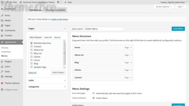ThemesBro Personal Trainer WordPress Theme смотреть онлайн