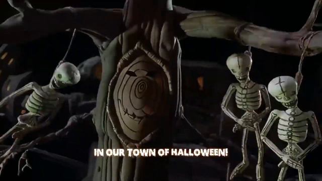 The Nightmare Before Christmas This Is Halloween Lyrics 4K HD смотреть онлайн