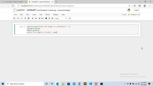 Python Program to Read Height in Centimeters and then Convert the Height to Feet and Inches смотреть онлайн