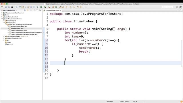 04 - Java program to check if a number is Prime Number or Not. смотреть онлайн