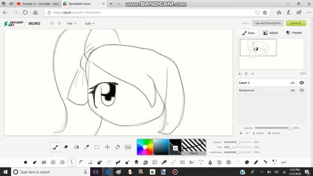 Random drawing I did on Deviantart смотреть онлайн