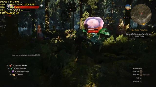 The Witcher 3 - FPS TEST - Marshland - Forest Druids - Novigrad - I7 4770K & GTX MSI 1070 FullHD смотреть онлайн