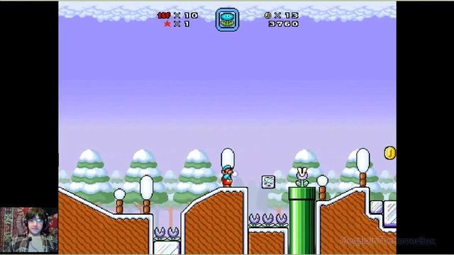 Super Mario Bros. X (v. 2.0) - The Invasion 2 - 2 уровень - Алёша одобряэ (прохождение на русском) смотреть онлайн