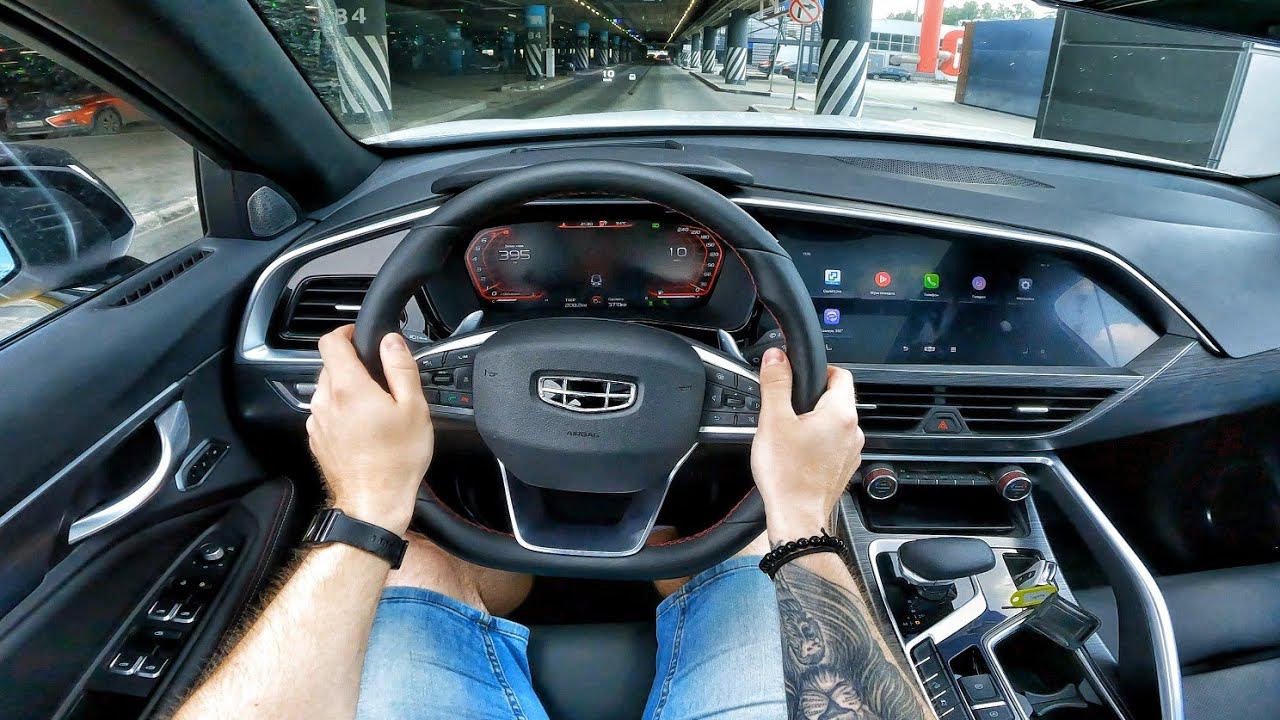 2023 Geely Tugella 2.0 AT - ТЕСТ-ДРАЙВ ОТ ПЕРВОГО ЛИЦА смотреть онлайн