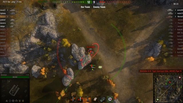 WOT: Karelia - Object 212 - 4 frags смотреть онлайн